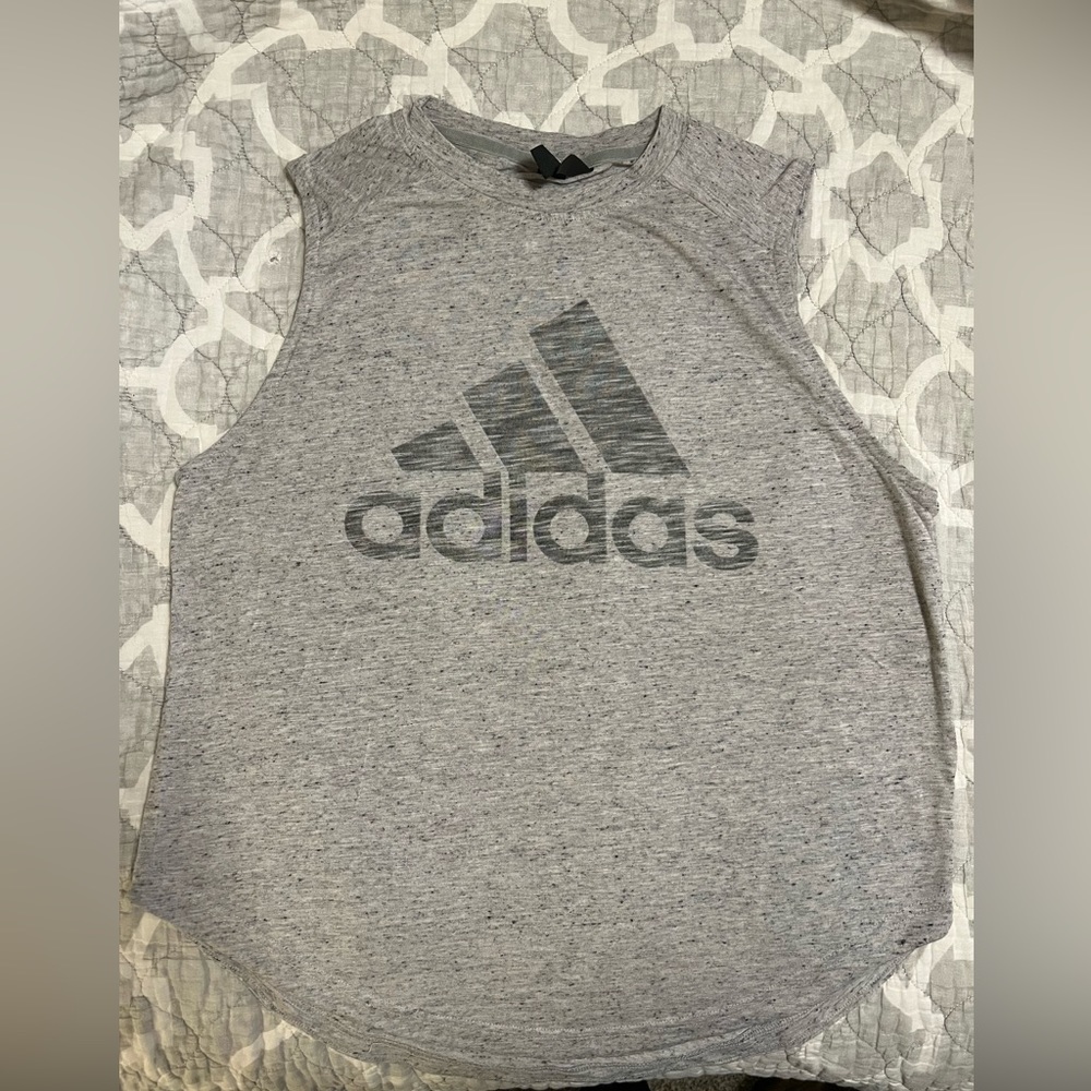 Adidas workout tank top, medium